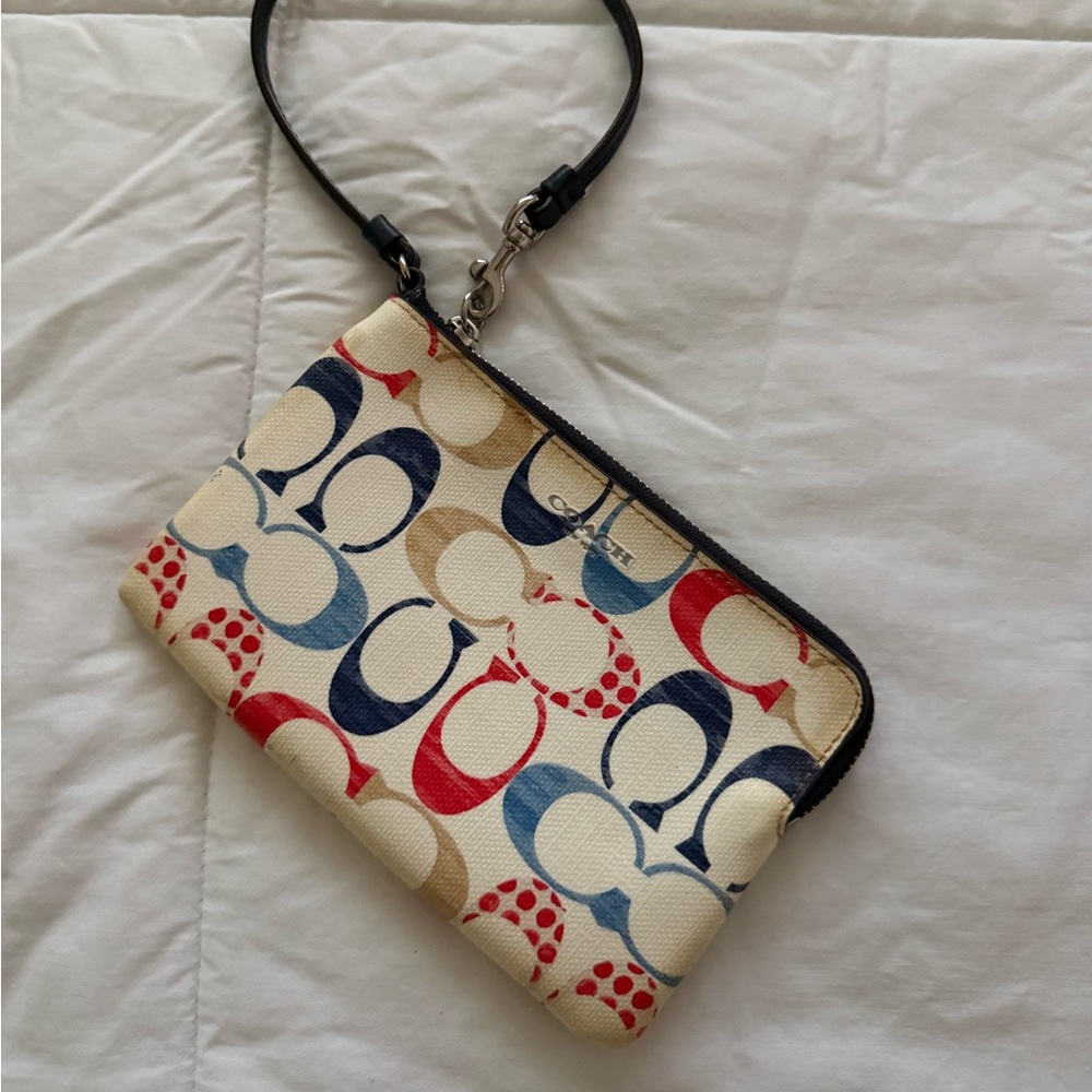 Coach wrist wallet